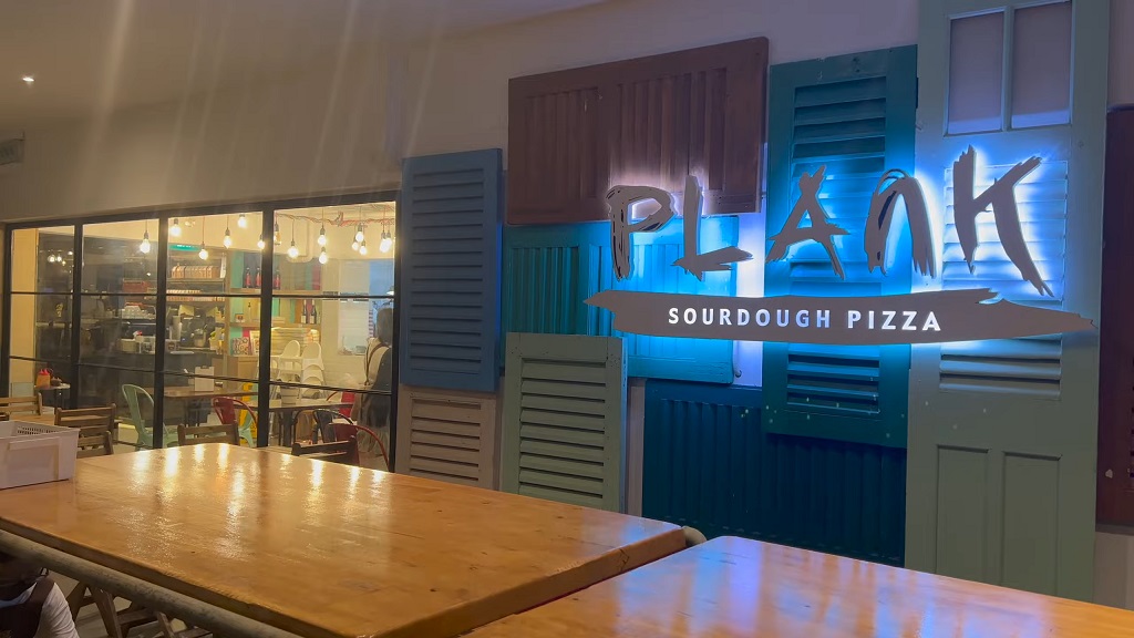 Plank Sourdough Pizza in Singapore